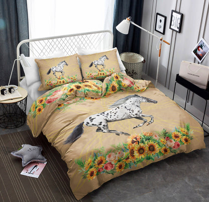 Appaloosa Horse Sunflower CL09120015MDB Bedding Sets