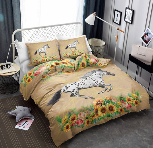 Appaloosa Horse Sunflower CL09120015MDB Bedding Sets