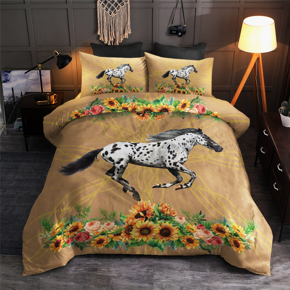 Appaloosa Horse Sunflower CL09120015MDB Bedding Sets