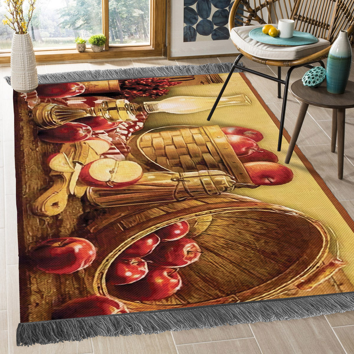 Apple Harvest BL2609015O Decorative Floor-cloth