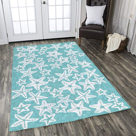 Aqua Starfish CLT0810013A Rug