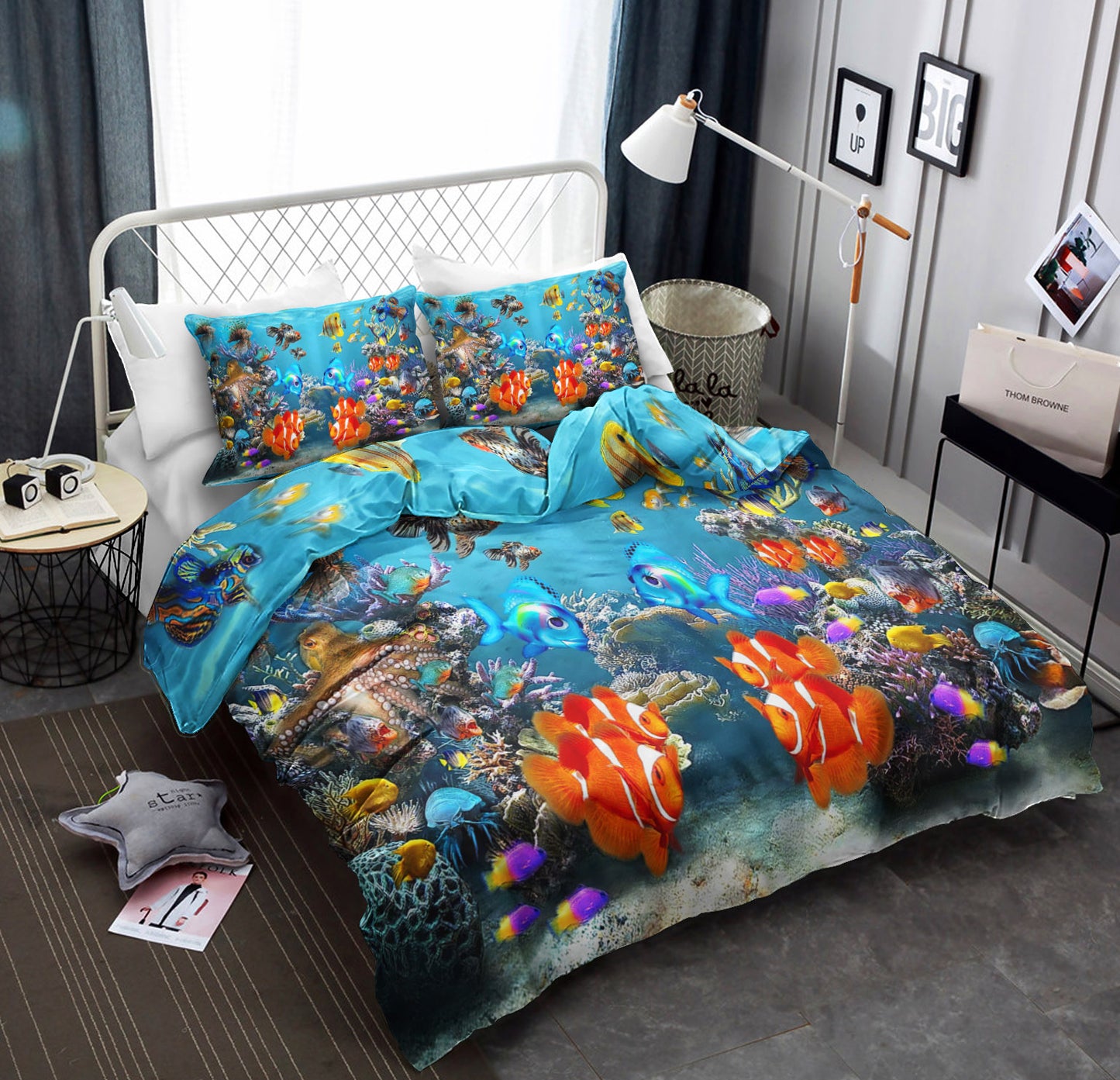 Aquarium Sea Life CLA19100217B Bedding Sets