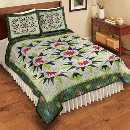 Arizona Cactus Quilt Bed Sheet MT070608DQBS