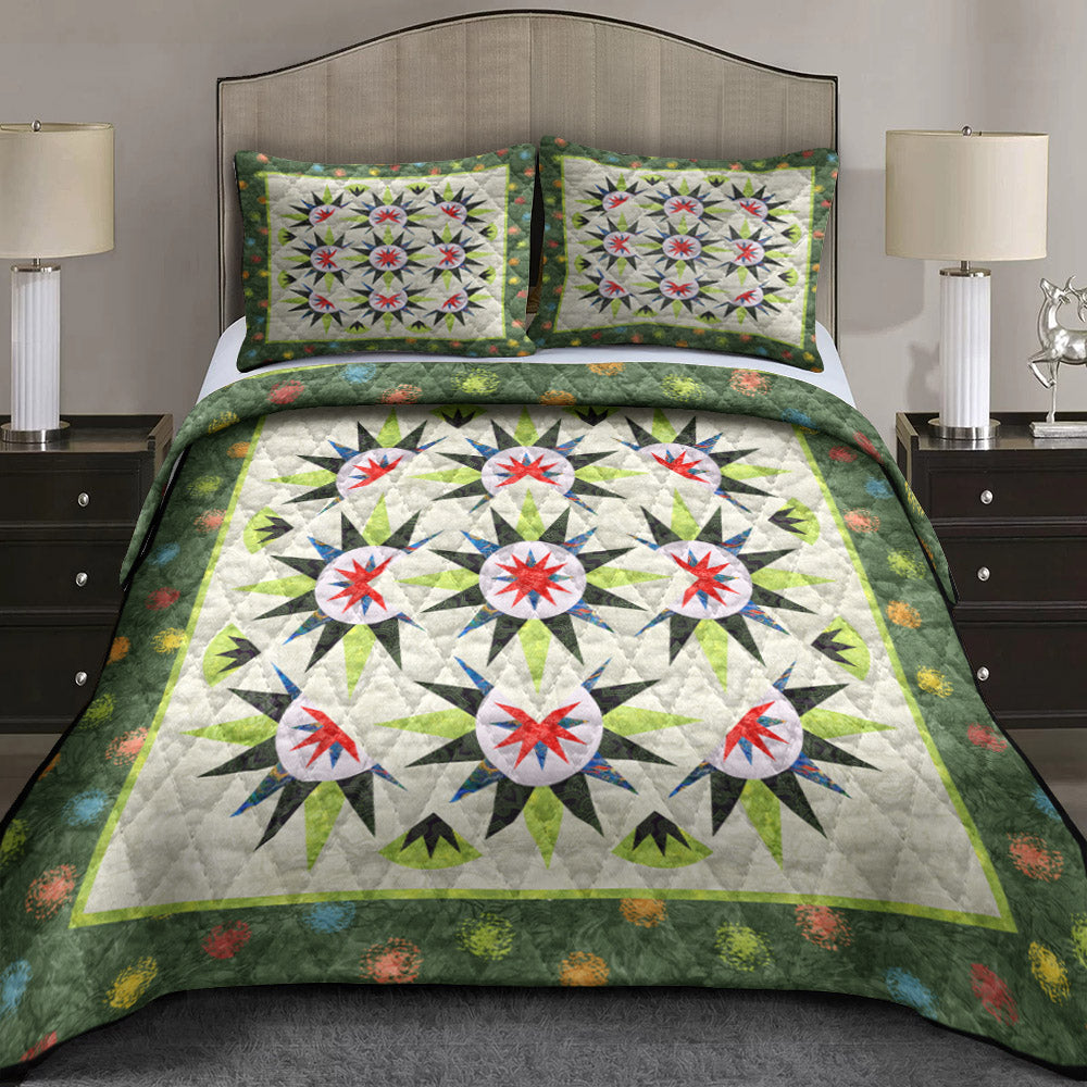 Arizona Cactus Quilt Bed Sheet MT070608DQBS