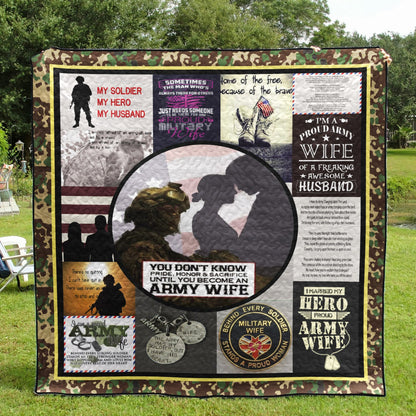 Army Wife CLH0511013Q Quilt Blanket