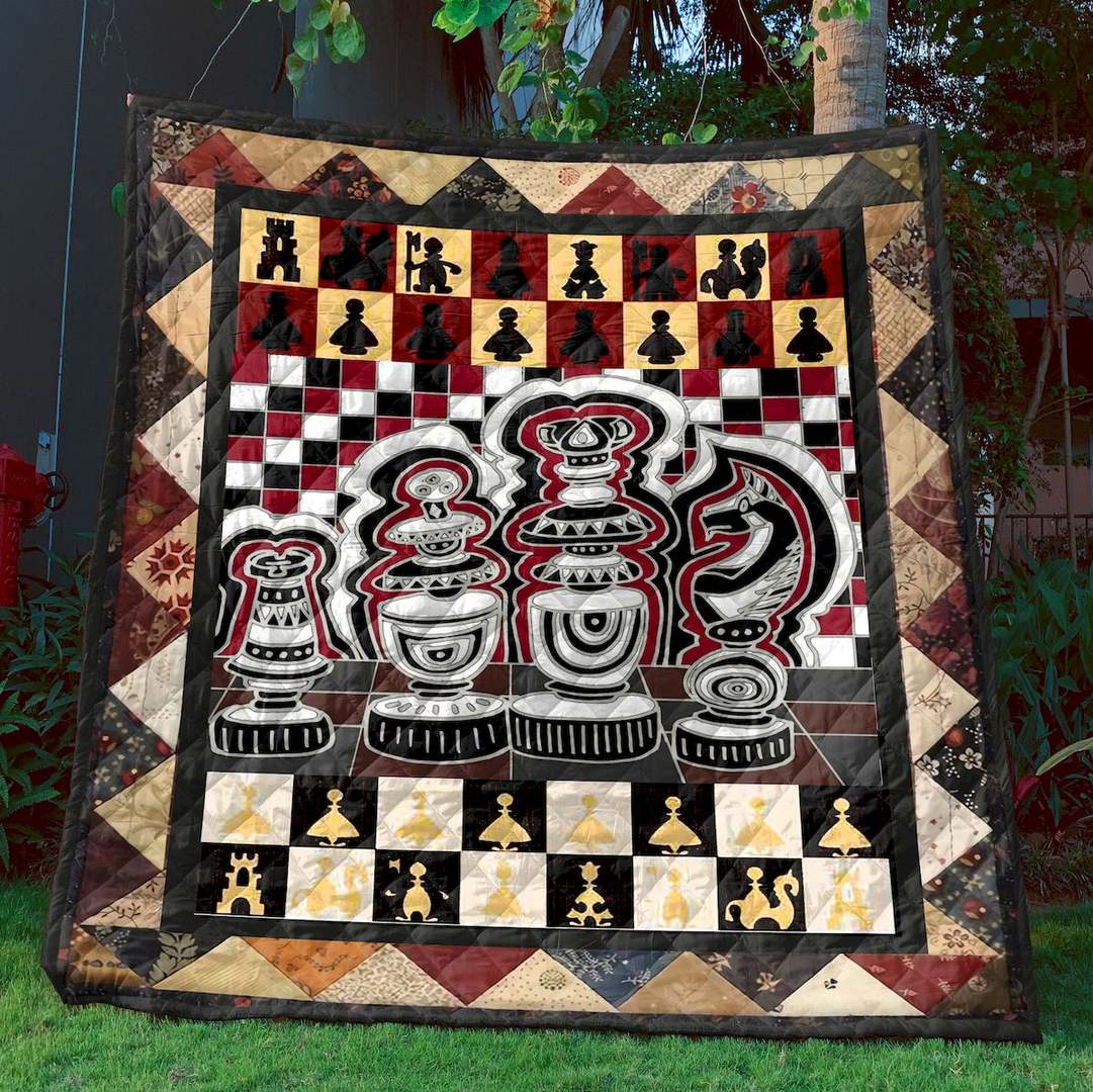 Art Of Chess CLD180674 Quilt Blanket