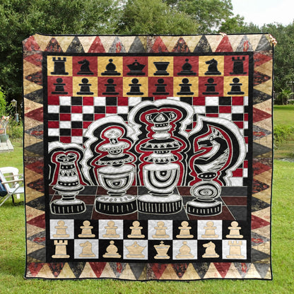 Art Of Chess CLD180674 Quilt Blanket