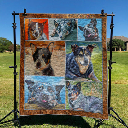 Australian Cattle Dog YH3110104 Quilt Blanket