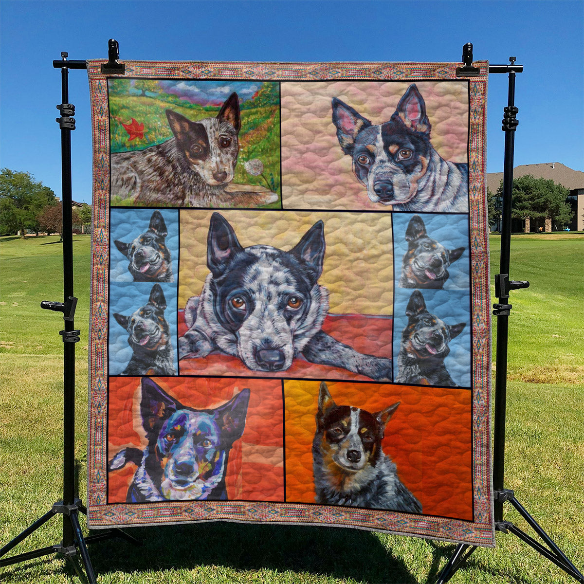 Australian Cattle Dog YH3110109 Quilt Blanket