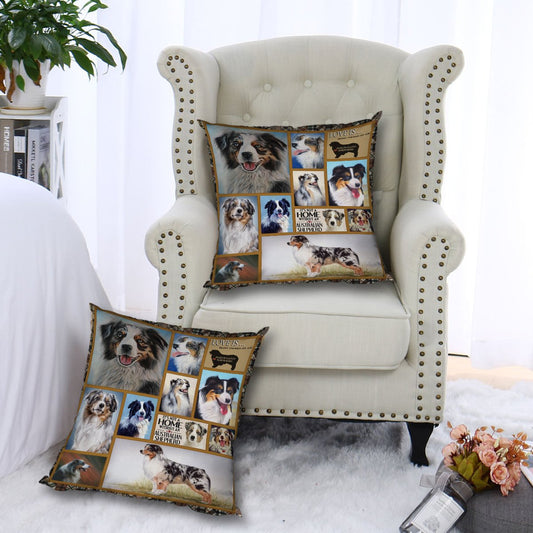 Australian Shepherd Love CL010100026MDP Throw Pillow Covers