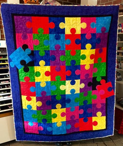 Autism CL120613 Quilt Blanket