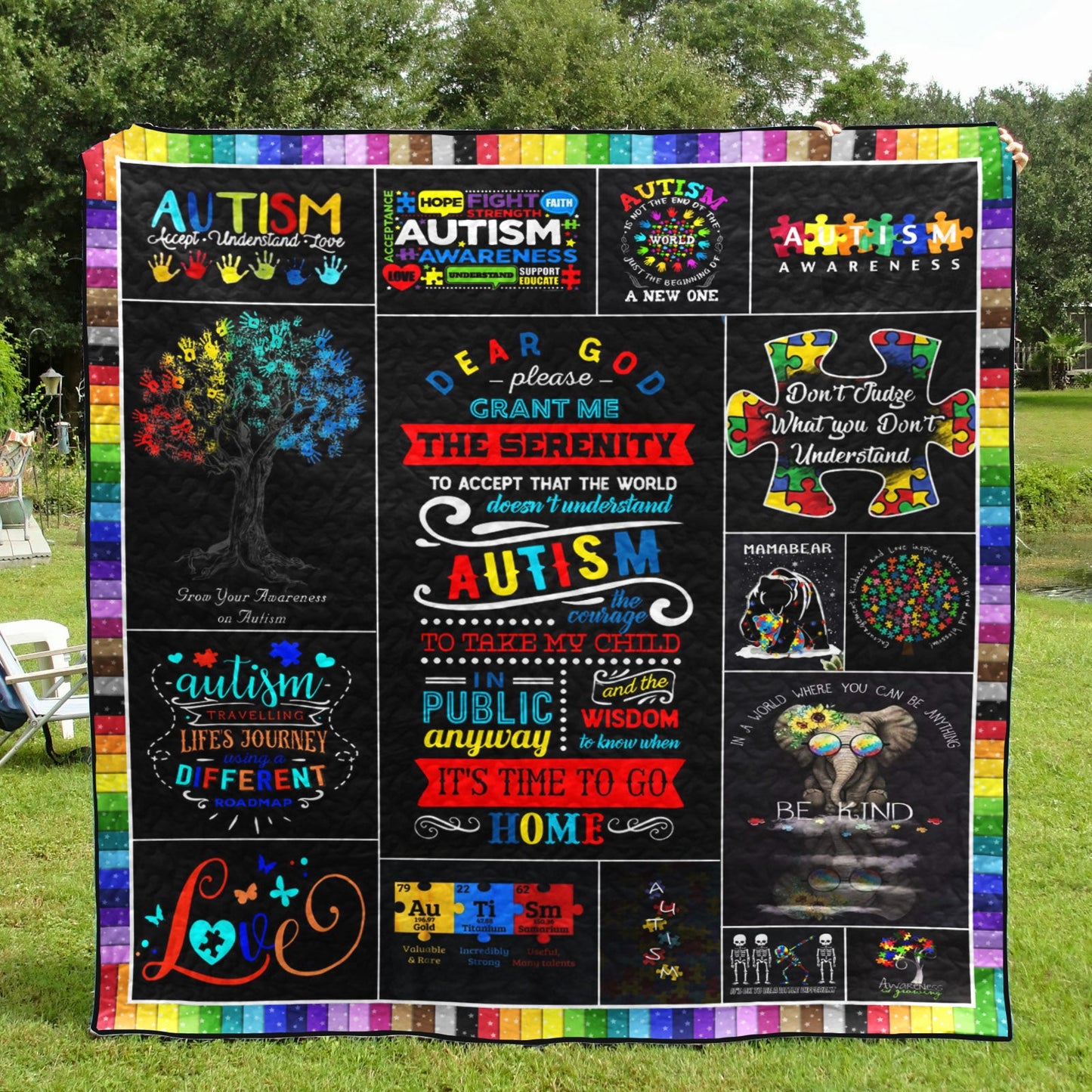 Autism TD14110271 Quilt Blanket