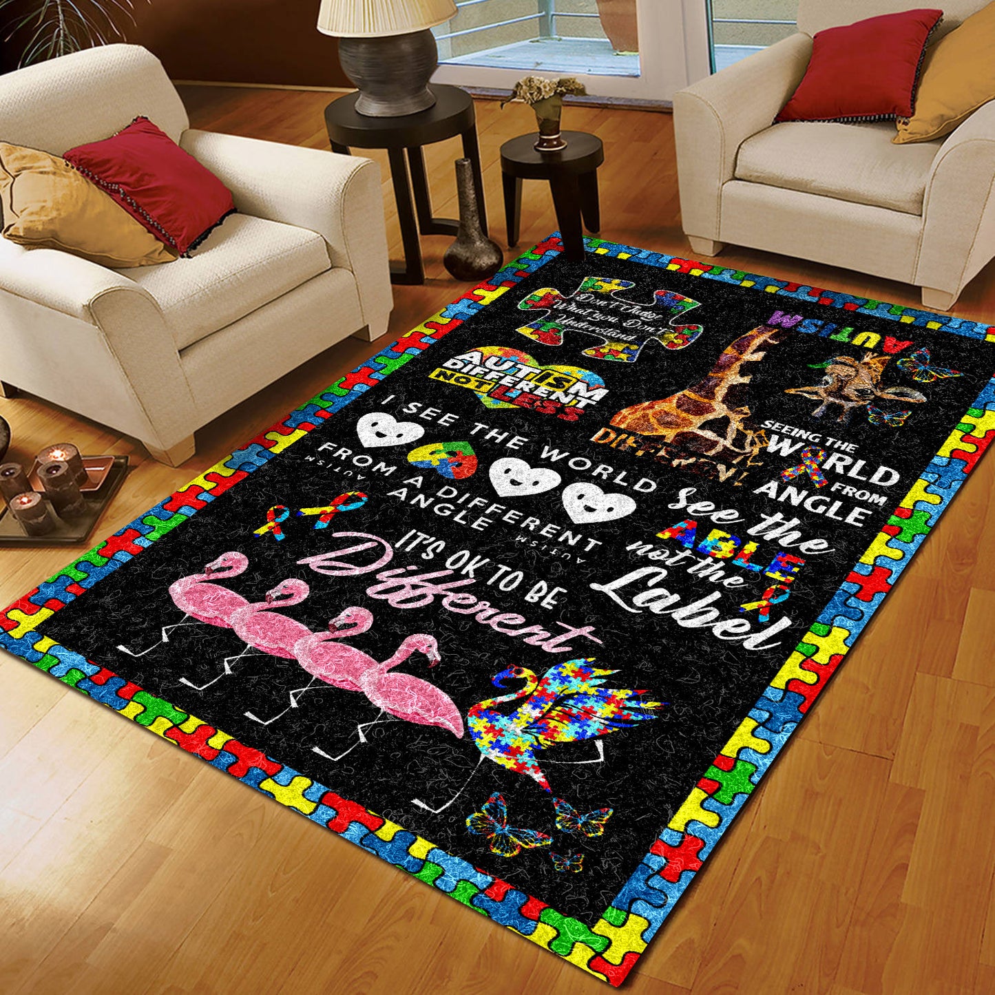 Autism Strong CLA15100021R Rug