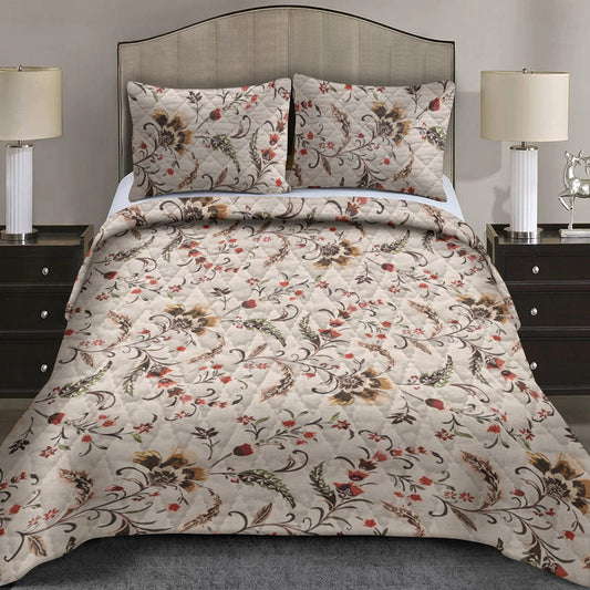 Autumn Bloom CLA0211027B Quilt Bedding Set