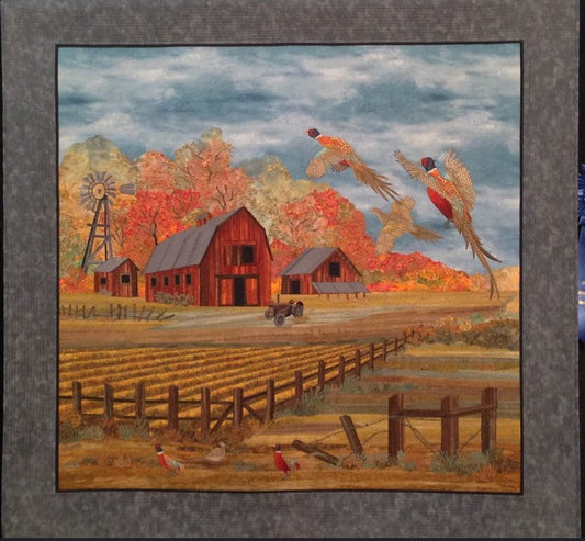 Autumn Farm CLA2510010Q Quilt Blanket
