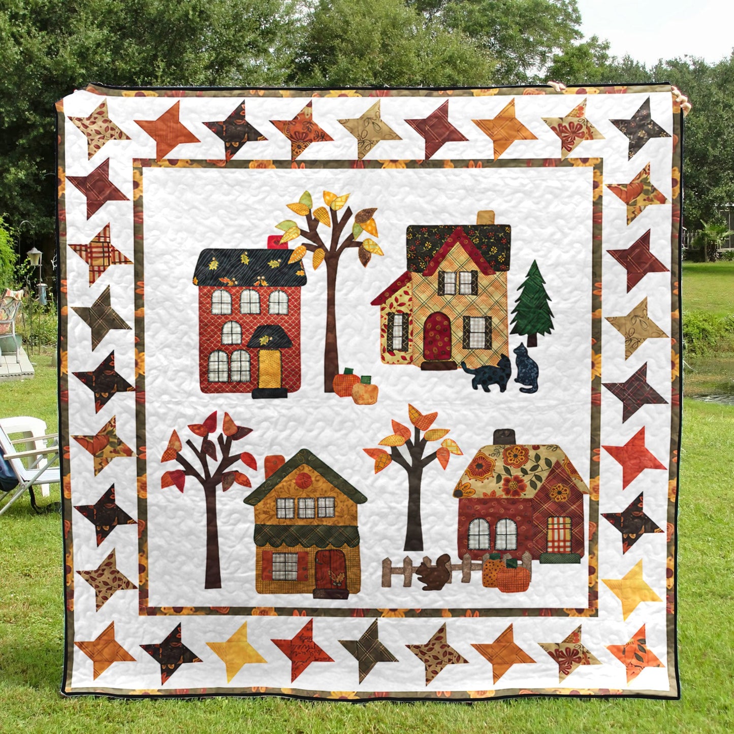 Autumn House CLT0211009H Quilt Blanket