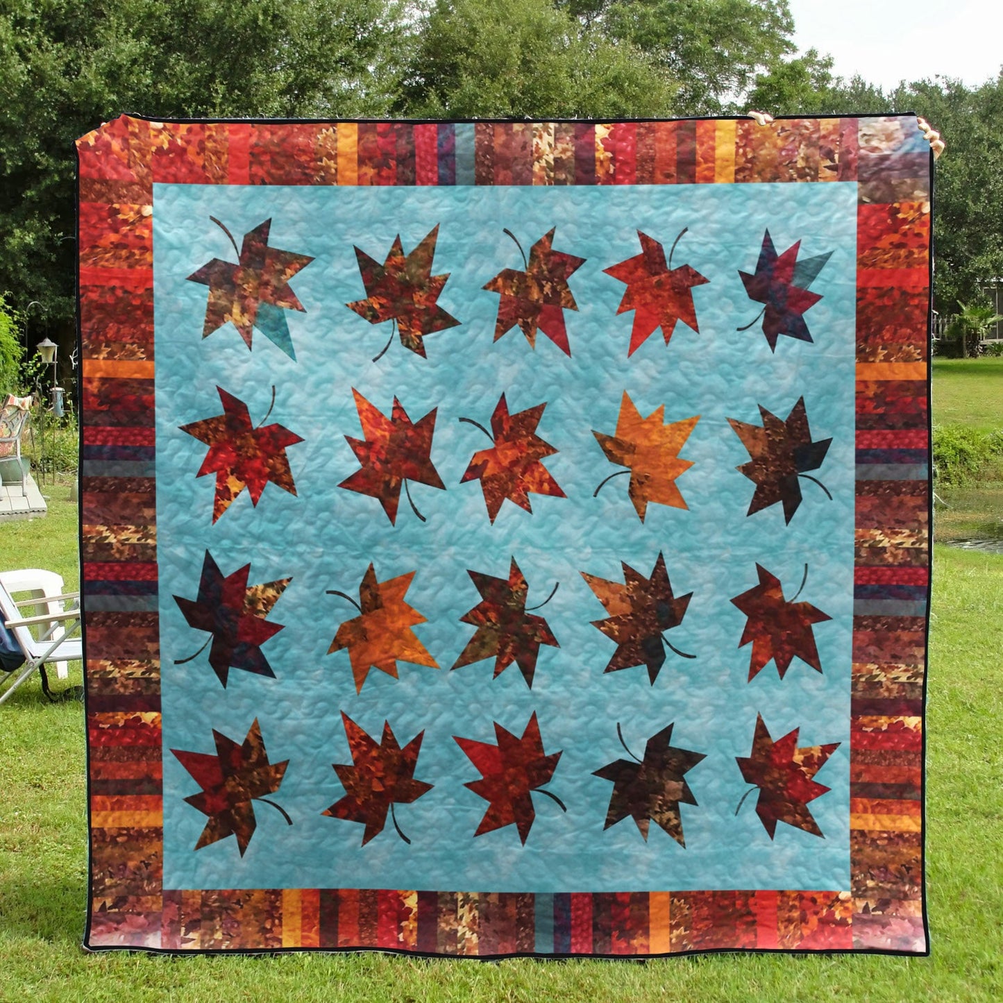 Autumn Leaves CLM1611026 Quilt Blanket