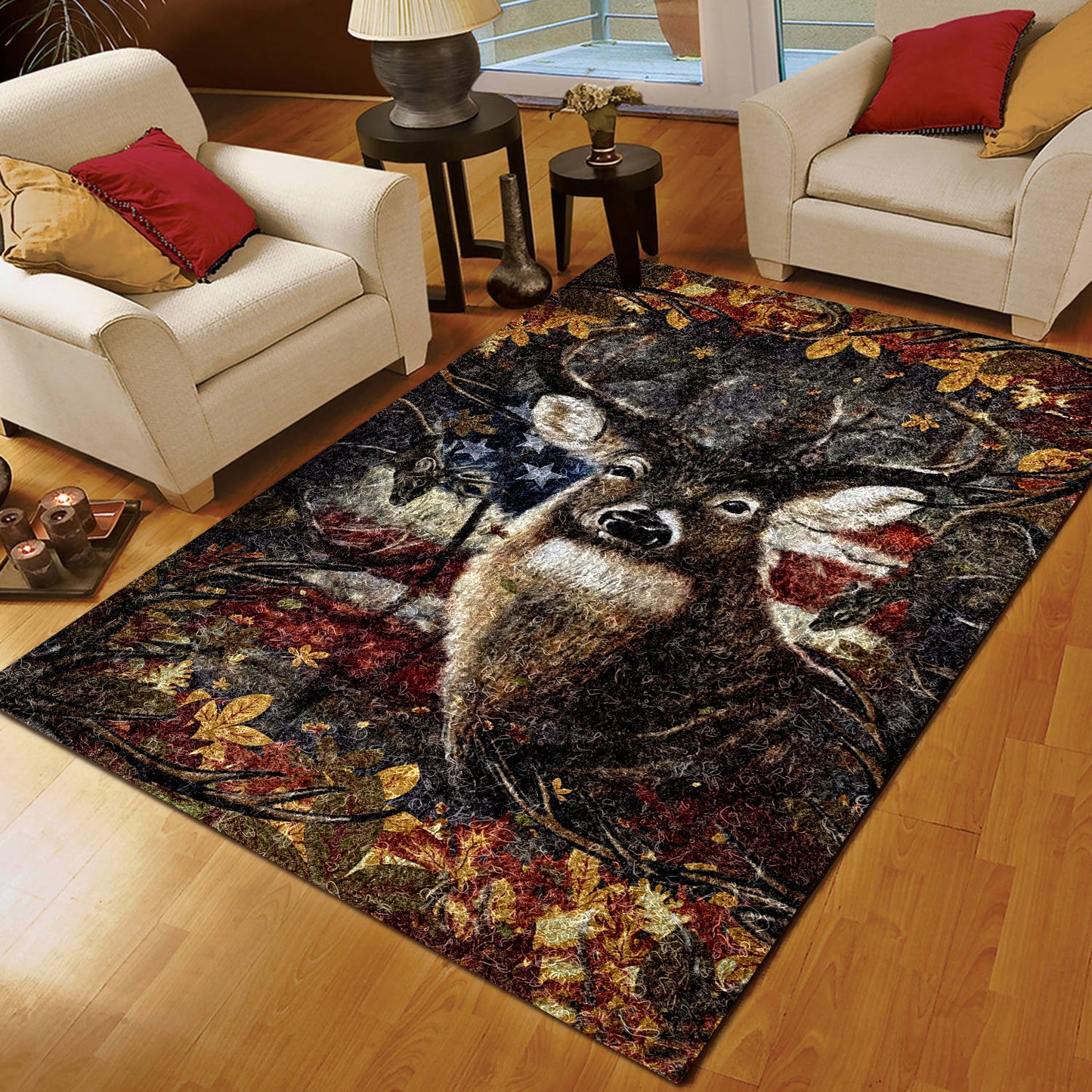 Autumn Deer CL170905MDR Rug