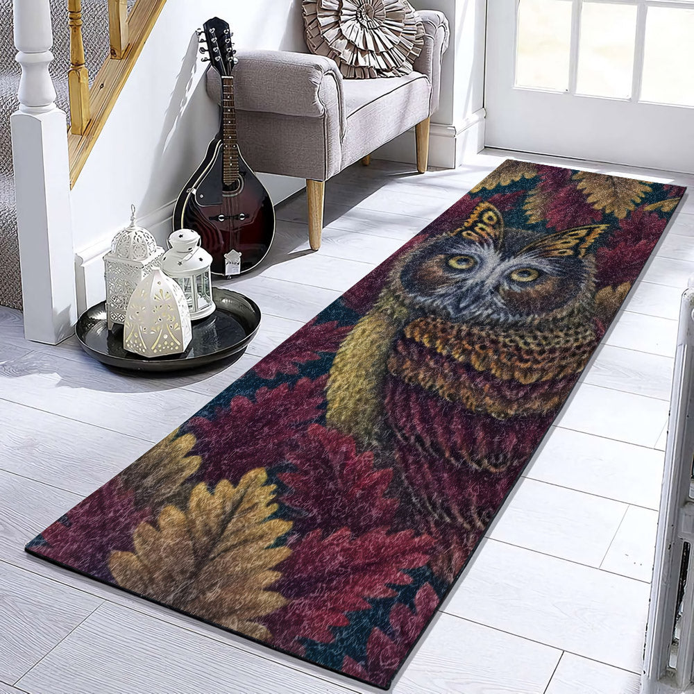 Autumn Owl DD071005RU Runner Rug