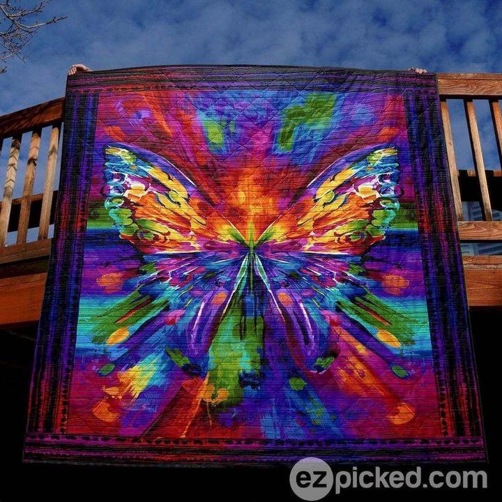 Awaken Butterfly PK300503 Quilt Blanket