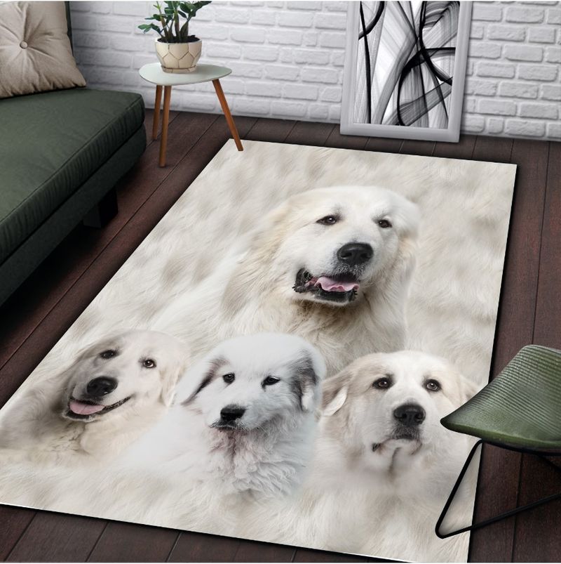 Awesome Great Pyrenees CLM2310027M Rug
