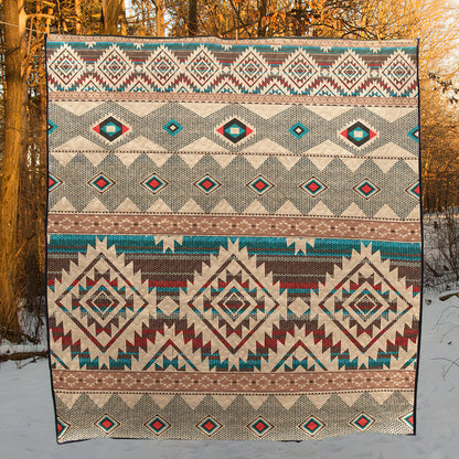 Aztec Boho CLT2510016H Quilt Blanket