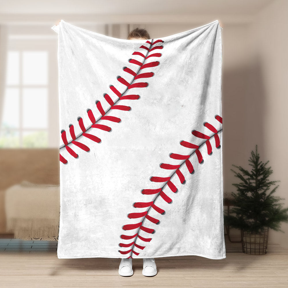 Baseball CLA140803 Sherpa Fleece Blanket