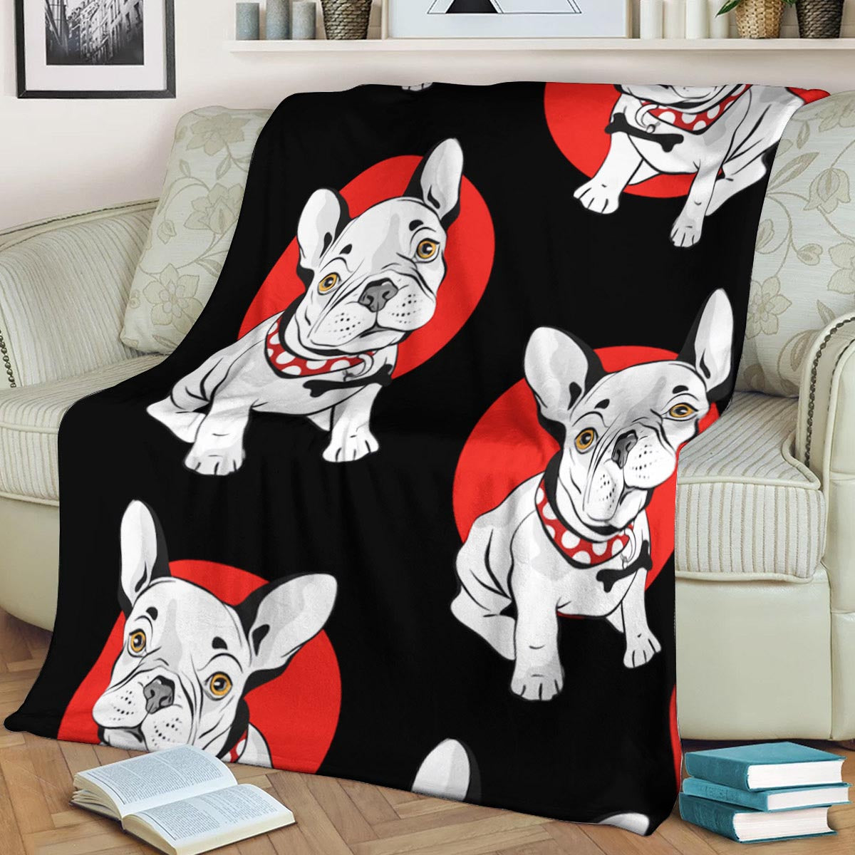 Bulldog CL140807MD Sherpa Fleece Blanket