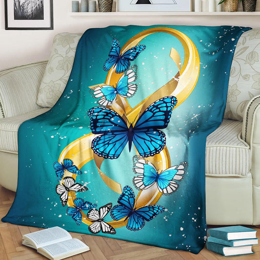 Butterfly CLA140812 Sherpa Fleece Blanket