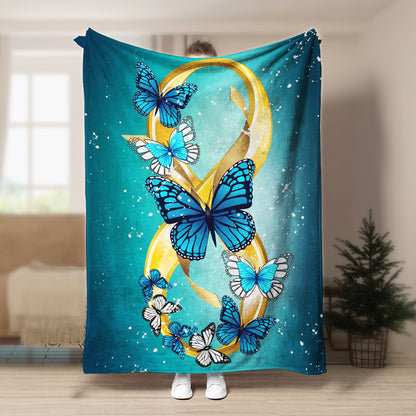 Butterfly CLA140812 Sherpa Fleece Blanket