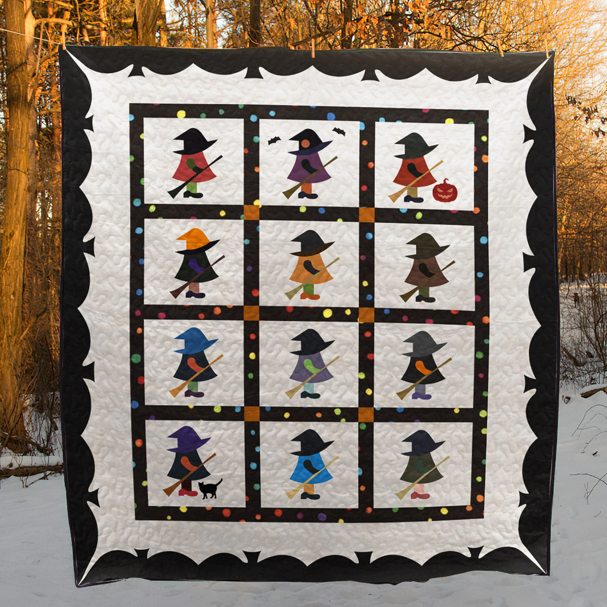 Baby Witch CLA1410055Q Quilt Blanket