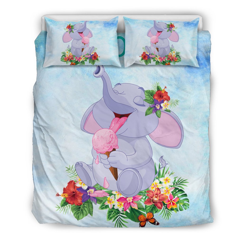 Baby Elephant Flower CL12110017MDB Bedding Sets