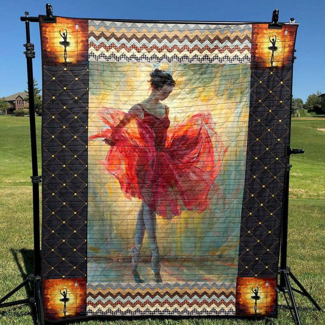 Ballet Dancer PKD200661 Quilt Blanket