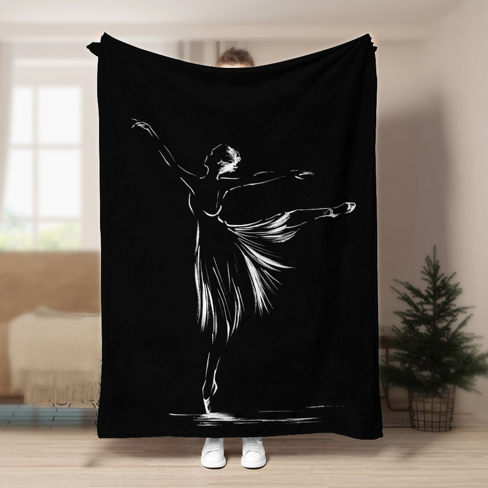 Ballet DD190801F Sherpa Fleece Blanket
