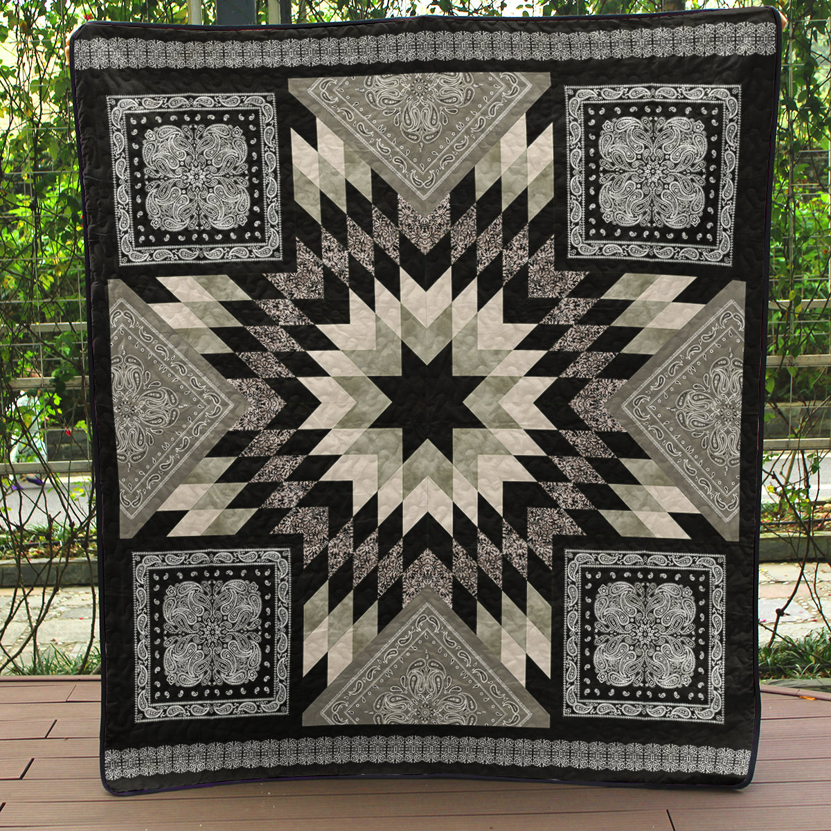 Bandana Star Native American Inspired Art Quilt TL270501Y