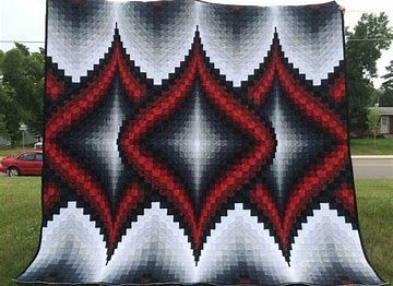 Bargello CLA0211260Q Quilt Blanket