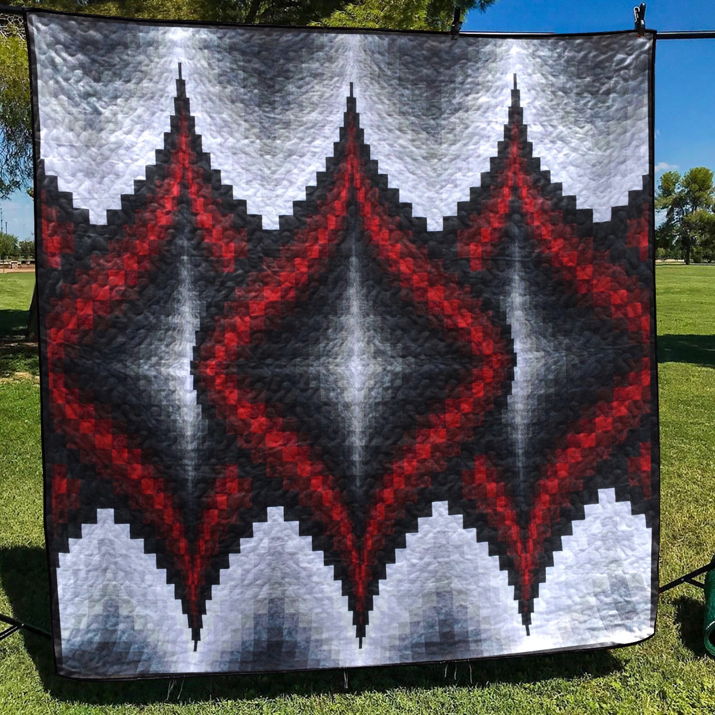 Bargello CLA0211260Q Quilt Blanket