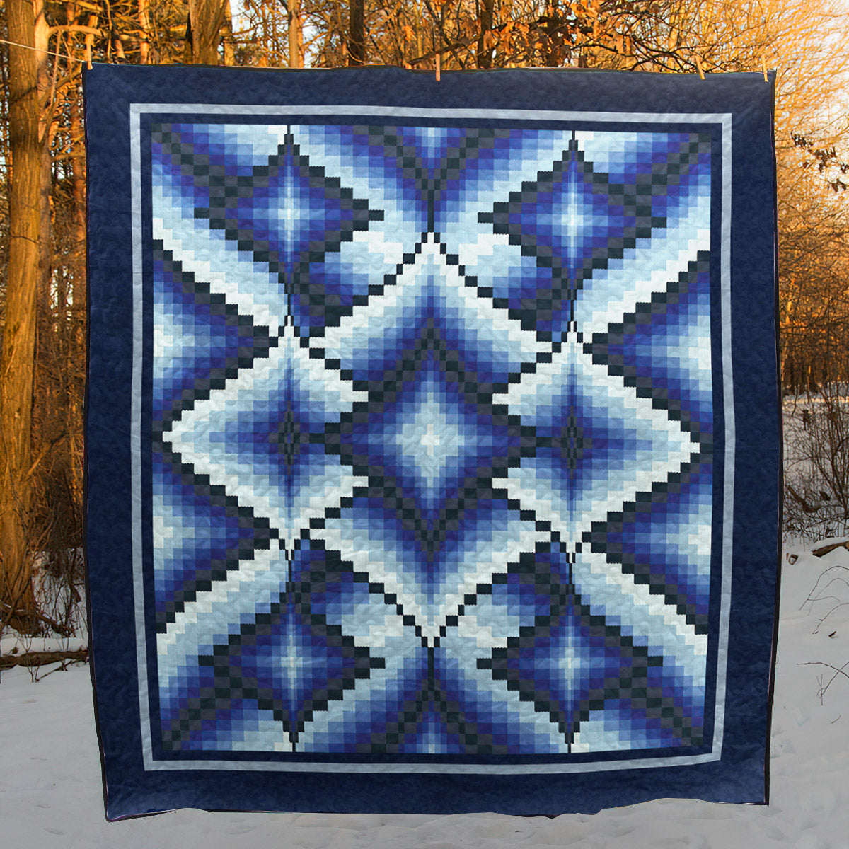 Bargello CLP250608 Quilt Blanket