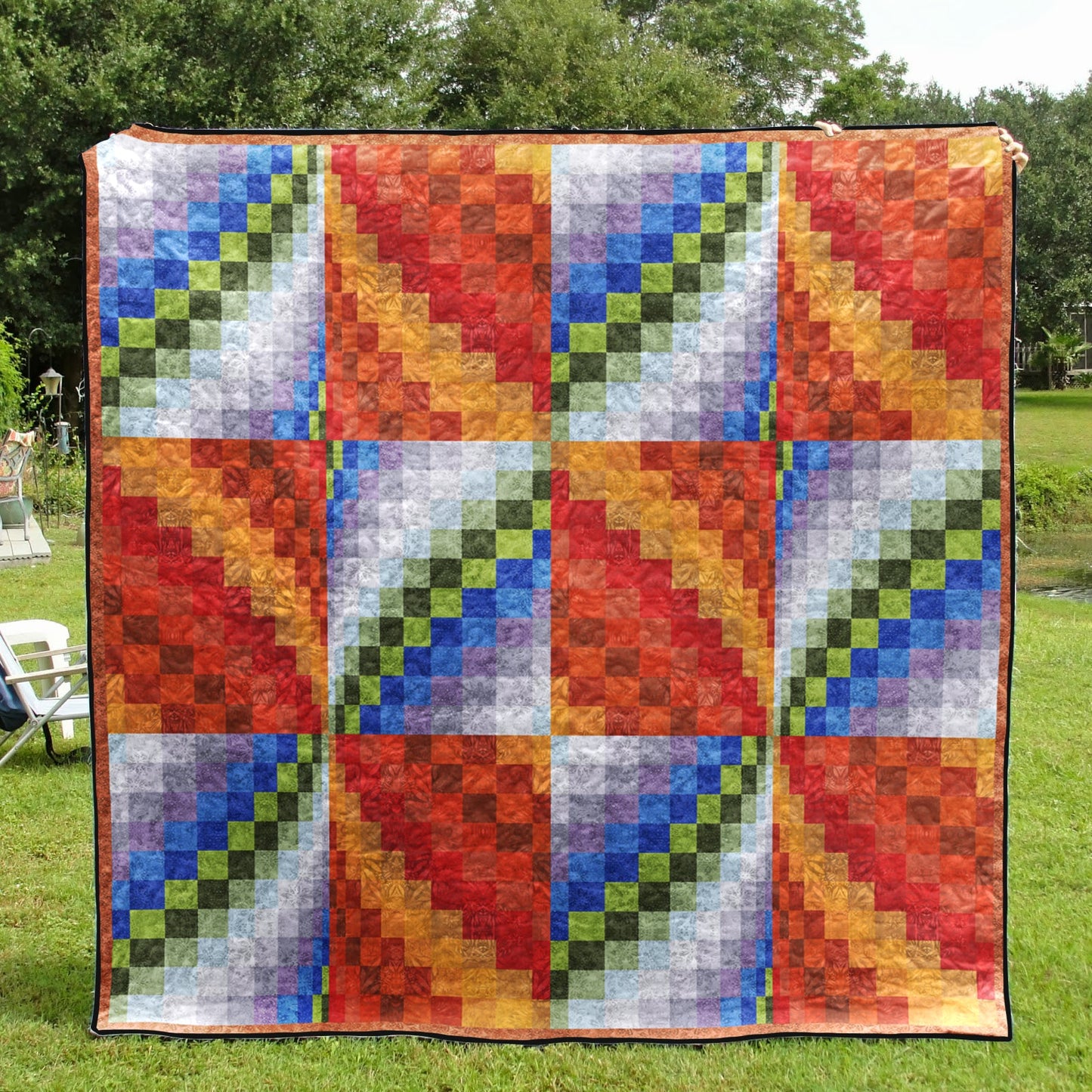 Bargello NT240501Q Quilt Blanket