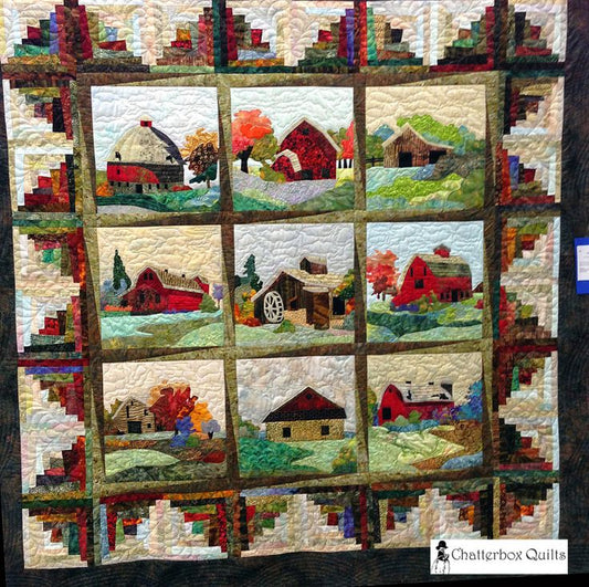 Barn House CLM0711014 Quilt Blanket