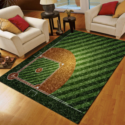 Base ball BT200802R Rug