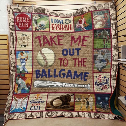 Baseball CLA05120179Q Quilt Blanket