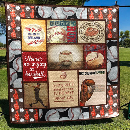 Baseball CLA1610027Q Quilt Blanket