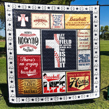 Baseball CLA1610042Q Quilt Blanket