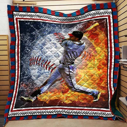 Baseball CLA1610043Q Quilt Blanket