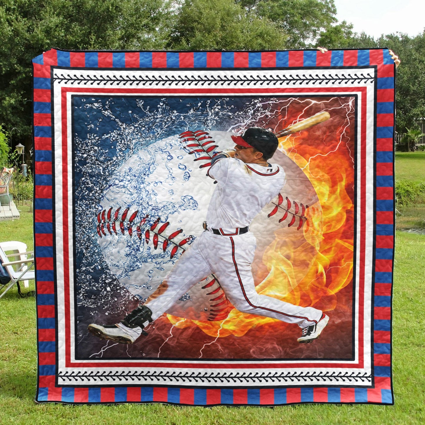 Baseball CLA1610043Q Quilt Blanket