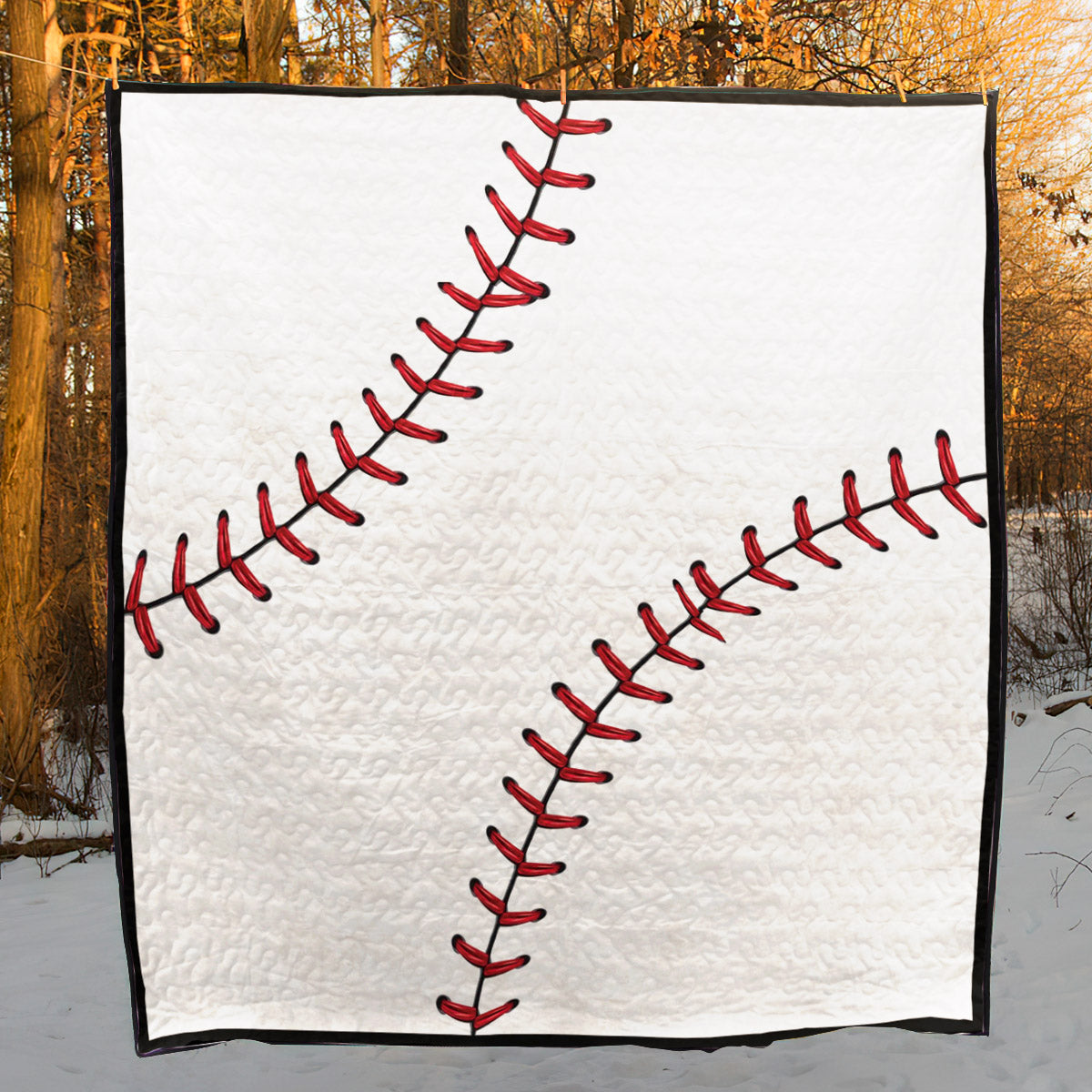 Baseball CLM0910006 Quilt Blanket