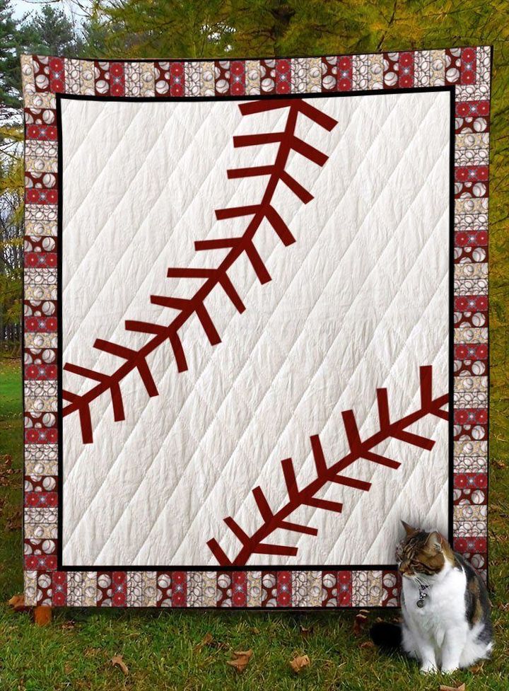 Baseball D8036 Quilt Blanket