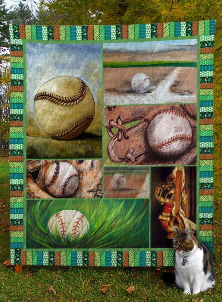 Baseball D8045 Quilt Blanket