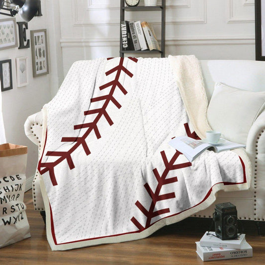 Baseball NT160804F Sherpa Fleece Blanket